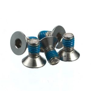 DIN7991 stainless steel 304 316 socket flat head cap screw with PTFE
