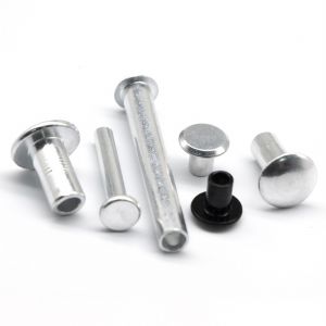 304 stainless Steel Cutlery Step Hollow Rivets Semi-hollow Flat Head Semi Tubular Rivet